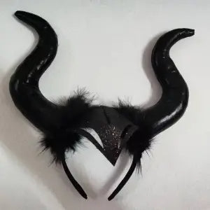 Halloween Accessories Demon Horn Headdress Demon Witch