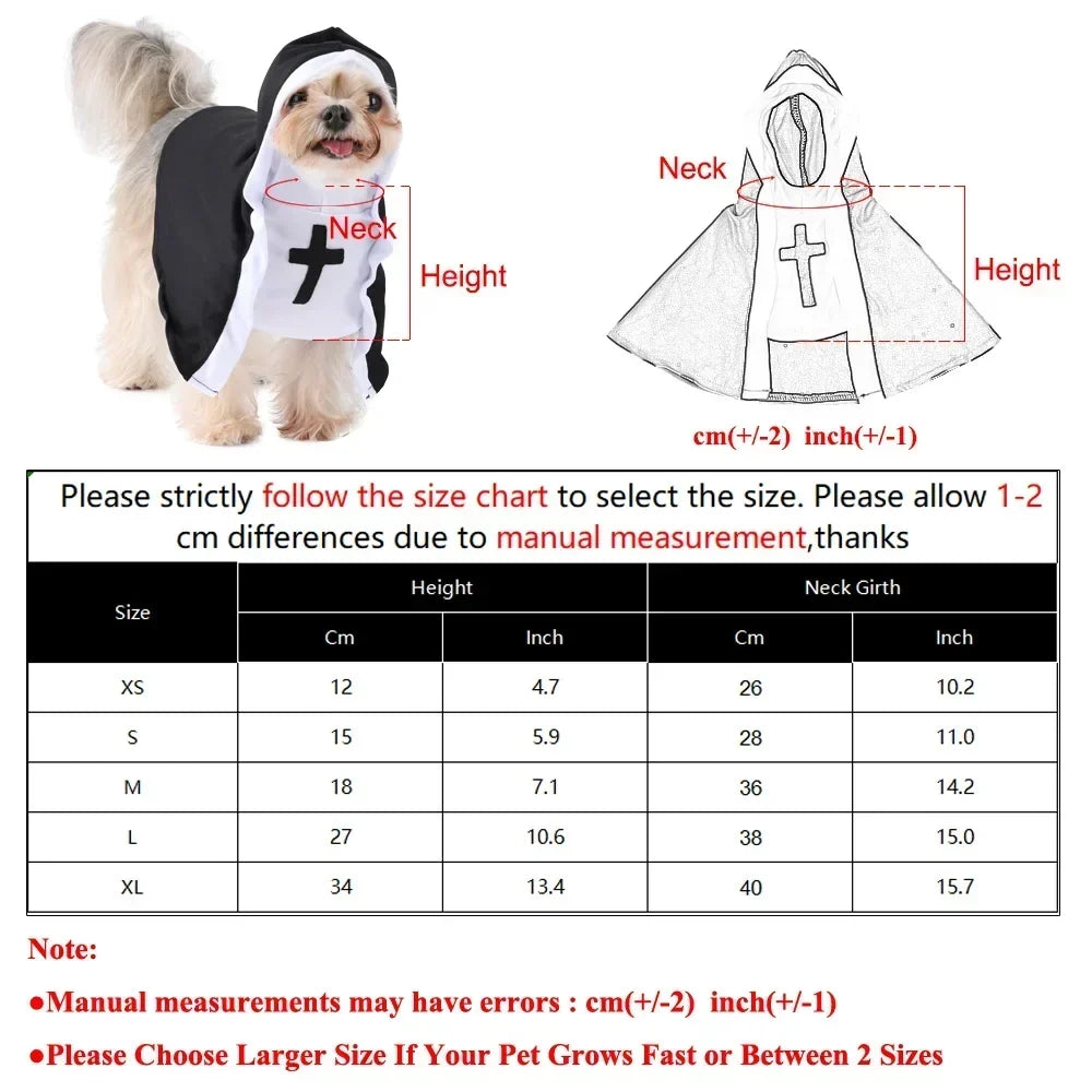 Cat & Dog Halloween Costume - Costume Dress for Pets
