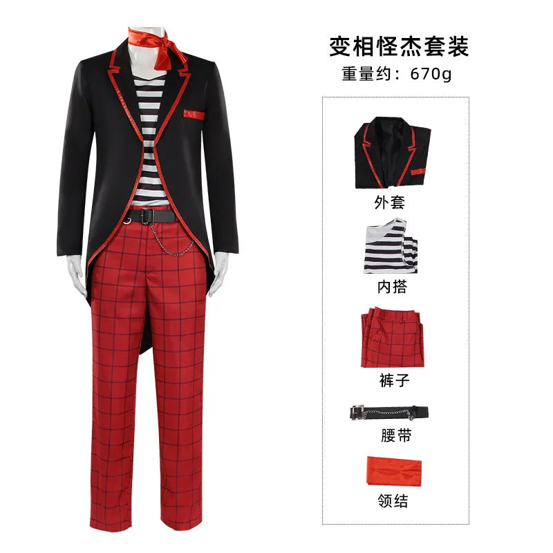 Clown & Mask Halloween Costume