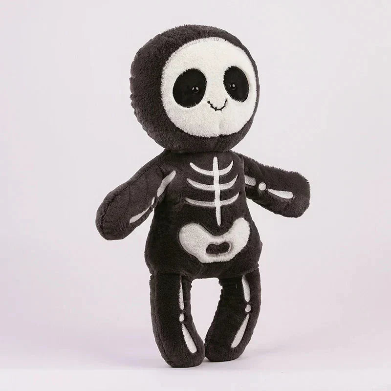 Chilling Skeleton and Mysterious Mummy Halloween Plush Toys
